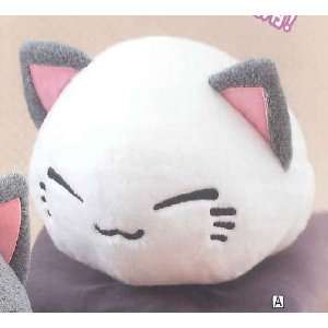   (11.5)   Type A White Nemu Neko. Imported from Japan. Toys & Games