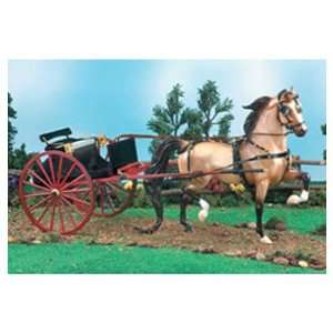  Breyer Traditional Country Gig with Fine Harness Sports 