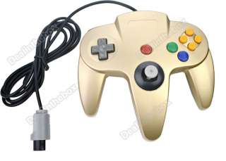 Golden Game JoyPad Controller For Super Nintendo 64 N64 System 10 