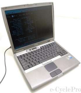   Laptop  1.4GHz Pentium  256MB DDR PC 2100 266MHz  CD ROM  