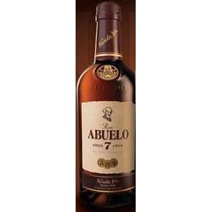 Ron Abuelo Rum 7 Anos 750ML Grocery & Gourmet Food