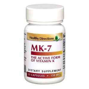 MK 7   Strengthens Bones (30 Capsules) Health & Personal 