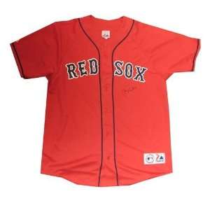  Autographed Jason Varitek Red Replica Boston Red Sox 