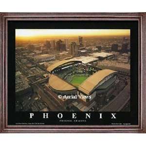  Arizona Diamondbacks  Bank One Ballpark  Framed 26x32 