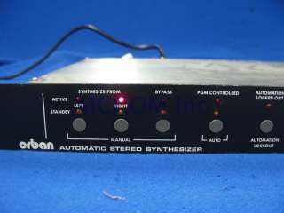 This auction is for a Orban 275A Automatic Stereo Synthesizer that was 