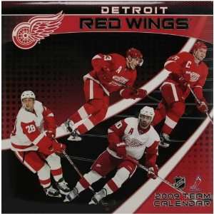  Detroit Red Wings 2009 Team Calendar