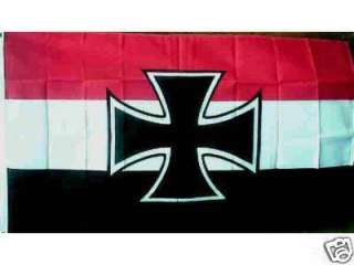 GERMAN NAVAL JACK WW1 FLAG 3 X 5 BANNER  