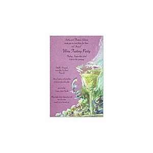  Chardonnay Invitation Adult Birthday Invitations Health 