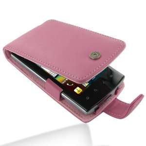  F41 Petal Pink Leather Case for Acer Liquid Metal S120 Electronics