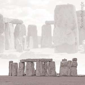  B&W Stonehenge 12 x 12 Paper