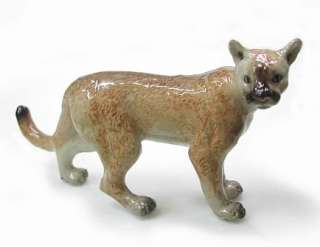 Northern Rose Porcelain Miniature   Cougar Standing  