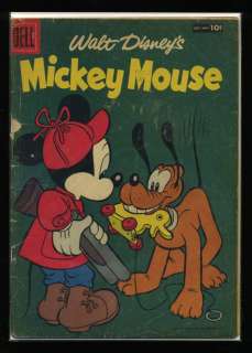 Mickey Mouse #56 G 1957 Dell SEE  OFFER  