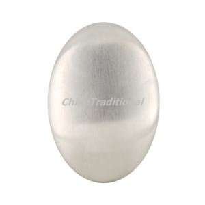  Hand Odor Smell Remover Stainless Steel Soap Bar Silver 
