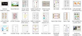 of our Clever Classroom Organisation CDs 166 files  