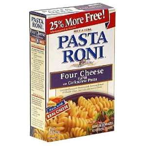 Pasta Roni Pasta Roni, Four Cheese Flavor with Corkscrew Pasta, 4.8 oz 
