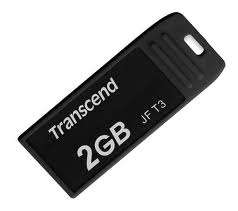 Transcend Jetflash T3 2GB USB Flash Drive 2 gb Black  