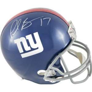 Plaxico Burress Autographed Helmet  Details New York Giants, Riddell 