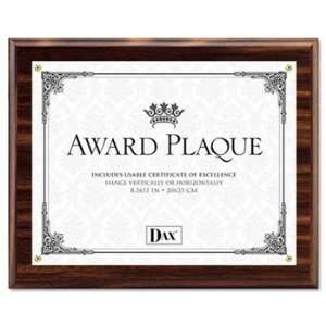  DAX N15818T   Award Plaque, Wood/Acrylic Frame, fits up to 