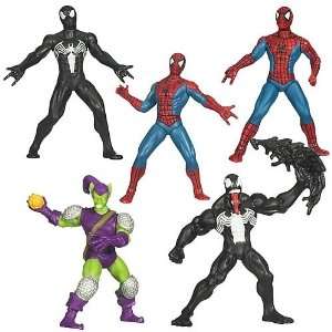  Spider Man 3 Inch Action Figures Case Toys & Games