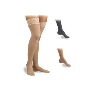  Activa Thigh High Support Stockings 20 30 mm Beige   Black 