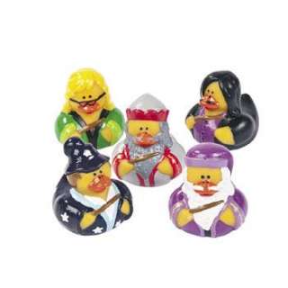 Warlock WIZARD Rubber Ducks Duckys Birthday Party Favors Toppers 