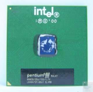 Intel Pentium III P3 800MHz CPU Processor SL4MB BX80526C800256E  