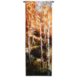  Autumn Birch Path by Art Fronckowiak, 26x76