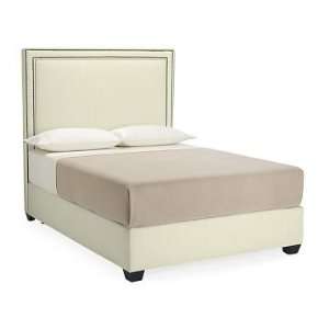 Williams Sonoma Home Gramercy Bed, Cal King, Classic Linen, Ivory 