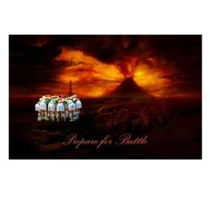 Celtic Football Club, Prepare for Battle Giclee Poster Print by Lee 