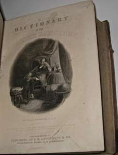 Leather,WEBSTERs DICTIONARY 1872 ILLUSTRATED  