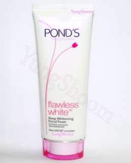 POND  S Flawless White Deep Whitening Cleansers Facial Foam 100 g 