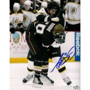  Adam McQuaid Boston Bruins autographed 12x18 (9655 