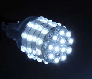 3157 48 LED WHITE 2 Bulbs 3057 3357 Signal Tail Light  