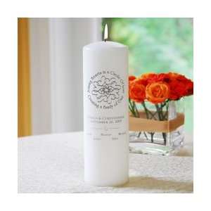 Blended Family Crest Unity Candle