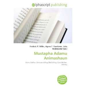  Mustapha Adamu Animashaun (9786133864177) Books