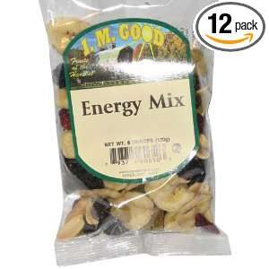Good Energy Mix, 5 Ounce Bags (Pack of 12)  Grocery 