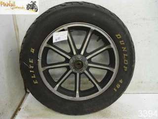 TIRE BAD RIM J16XMT2.50 TARNISHED W/ KNICKS AND BIG CUT IN EDGE OF 