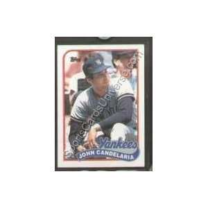  1989 Topps Regular #285 John Candelaria, New York Yankees 