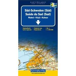  Southern Sweden (Regional Maps   Sweden) [Map] Collectif Books