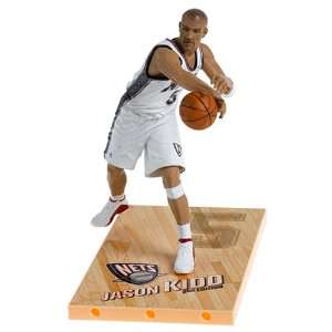  NBA Series 8 Figure Jason Kidd with White Nets Jersey 
