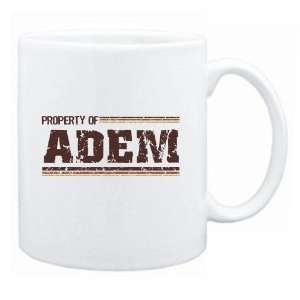  New  Property Of Adem Retro  Mug Name