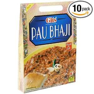 Gits Pav Bhaji, Medium, 10.5 Ounce Packages (Pack of 10)  