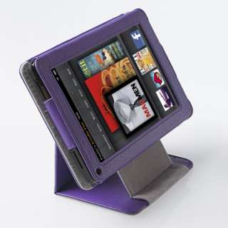 360 Degree View Flip PU Leather Case for  Kindle Fire 7 Tablet 