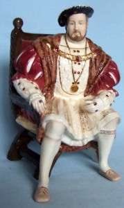   VIII CHARACTER FIGURE BY WEDGWOOD FOR COMPTON & WOODHOUSE LTD EDITION