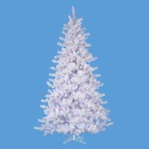  6.5 x 48 Crystal White Slim Christmas Tree 360 WmWht 