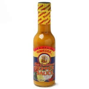 Hot Caribbean Pepper Sauce by Tortuga (5 ounce)  Grocery 
