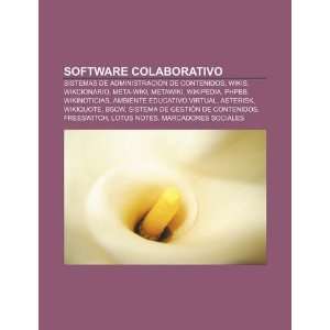  Software colaborativo Sistemas de administración de 