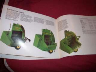   Forage Equipment Brochure 3940 3960 5440 5460 Harvester Wagons  