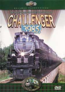 Challenger 3985 The Worlds Largest Steam Locomotive DVD 616964239877 