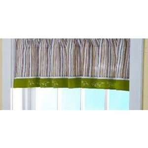  Southern Living Zootopia Valance, Green/White Baby